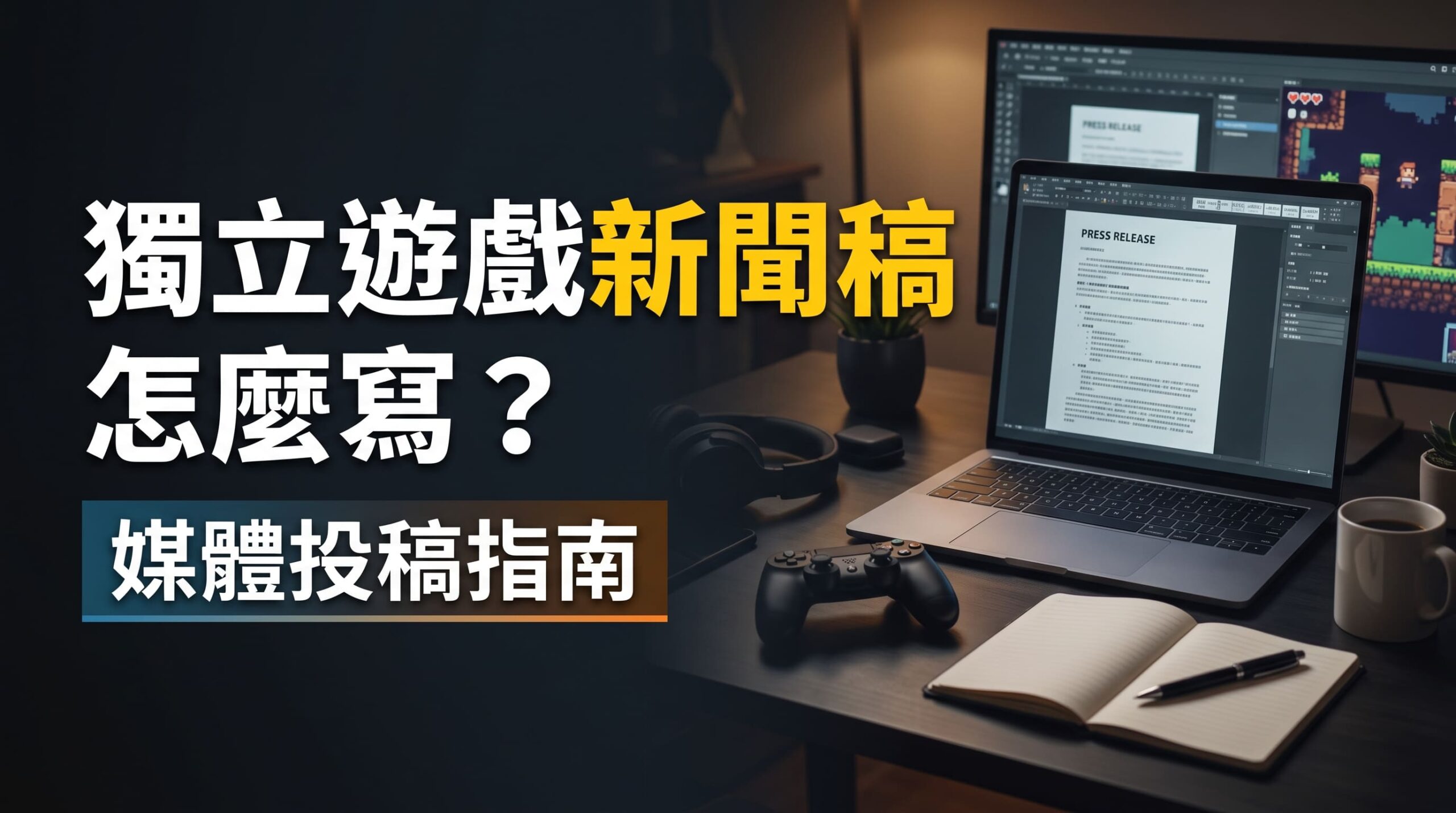獨立遊戲新聞稿